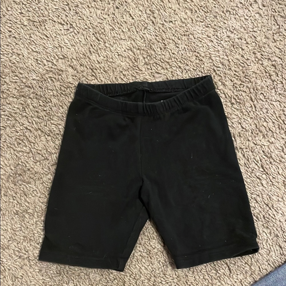 Toddle girls Cat & Jack Black Biker Shorts size 4T